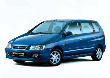 Ворсовые коврики на Mitsubishi Space Star 1998 - 2005 в Пензе