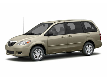Ворсовые коврики на Mazda MPV II 1999 - 2006 в Пензе