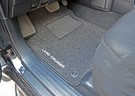 Ворсовые коврики на Toyota Land Cruiser Prado 150 2009 - 2023 в Пензе