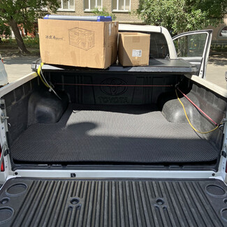 Ворсовые коврики на Toyota Hilux VII 2008&nbsp;-&nbsp;2015 в Пензе