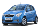 Ворсовые коврики на Opel Agila B 2007 - 2014 в Пензе