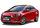 Ворсовые коврики на Chevrolet Aveo II 2011 - 2015 в Пензе