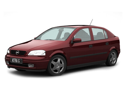 Ворсовые коврики на Opel Astra G 1998 - 2004 в Пензе