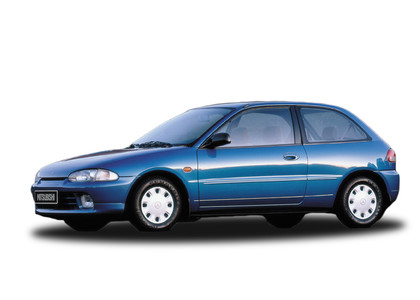 Ворсовые коврики на Mitsubishi Colt IV 1992 - 1996 в Пензе