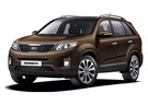 Ворсовые коврики на KIA Sorento II рестайлинг 2012 - 2021 в Пензе